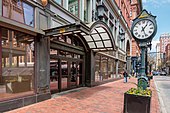 The Shepard Company Building in Downtown Providence's compact urban center