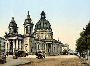 St. Alexander's Church in Warsaw, ca. 1890–1900