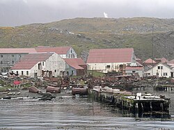 Ruins of the whaling station Stromness