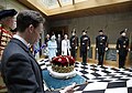 Skotlannin kruunu parlamentin istuntokauden avajaisissa vuonna 2011, joihin myös kuningatar ottaa osaa.