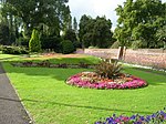 Garden Wall to South of Moat of Well Hall Art Gallery