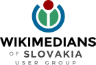 Logo of Wikimedians of Slovakia User Group