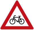 Zeichen 138-10 Radfahrer kreuzen (Aufstellung rechts)
