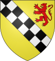 Coat of arms of the Sponheim (said of Bascharage) family, vassals of the counts of Sponheim.