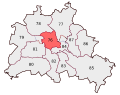 Deutsch: Wahlkreis 76 der Wahl zum 17. deutschen Bundestag 2009: Berlin - Mitte
