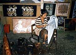 Batik artist