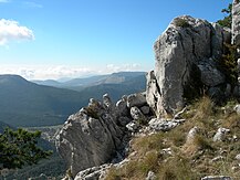 Panorama dal Monte Bauroux, nelle Prealpi di Provenza