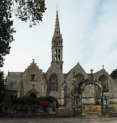 The church in Guengat