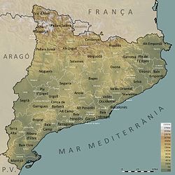 Catalògna – Mappa