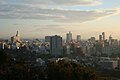 Sendai, vista del centro de la ciudad.