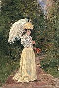 Madame Juliette dans le jardin, 1895