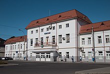 link=//commons.wikimedia.org/wiki/Category:Sfântu Gheorghe railway station