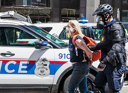 Arrest, Columbus, Ohio, May 30