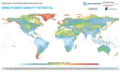 Image 44Global map of wind power density potential (from Wind power)