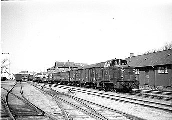 Freight Train in Assens.