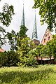 * Nomination Cathedral, Lübeck, Schleswig-Holstein, Germany --XRay 04:19, 29 July 2017 (UTC) * Promotion Beautiful and very good image but wrong title because the cathedral is in the background -- Spurzem 06:25, 29 July 2017 (UTC)