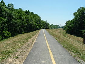The first completed stretch of a planned recreational loop around Louisville, Kentucky, USA
