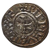 Monnaie. Denier, Toulouse, Pépin II d'Aquitaine - btv1b10455991m (1 of 2).jpg