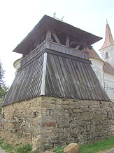 Biserica „Sfântul Ierarh Nicolae” (clopotniţa de lemn)