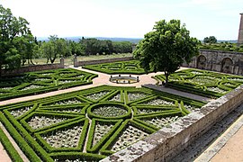 Jardines del monasterio