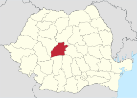 Localisation de Județ de Sibiu