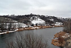 Сіверський Дінець поблизу Лисичанська