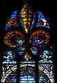 Lis em vitral na catedral de Santa Maria de Auch