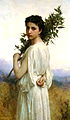 A póla de loureiro (1900), obra de William-Adolphe Bouguereau (1825-1905).