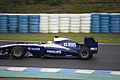 Hülkenberg testing at Jerez, February