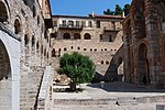 Inner courtyard of Hosious Loukas