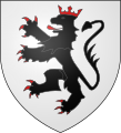 Coat of arms the lords of Sanem (or Sassenheim, sometimes Signaiche or Synasse).