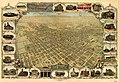 Bird's-Eye View of San Jose, 1901.