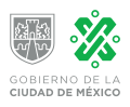 Logo de la administración de la Ciudad de México 2018-2024, encabezada por Claudia Sheinbaum.
