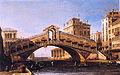 Kapričas „Rialto tiltas“ (1746, privati kolekcija)