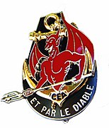 Insigne de la compagnie d'éclairage et d'appui.