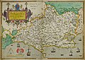 1575年的多塞特郡地圖
