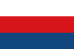 Vlag van het Protectoraat Bohemen en Moravië (ongeveer gelijk aan het huidige Tsjechië) (1939-1945)