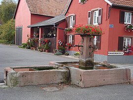 The fountain in Hengwiller