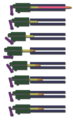 Kinematik schlapper Hammer