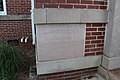 Lamar County Courthouse corner stone front face