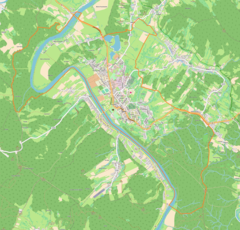 Localização de Lesko na Polónia