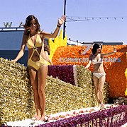 Parade float in 1971