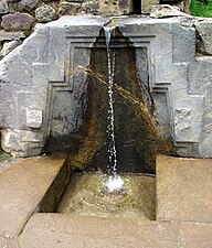 Baño de la Ñusta, fuente inca en Ollantaytambo