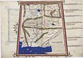 Реконструкция XV века (Николаем Германусом) карты II века (Птолемея)