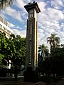 Relógio da Avenida Goiás, Goiânia - Clock of Goias Avenue, Goiania, State of Goias, Brazil.