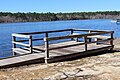 Small pier on Little Ocmulgee Lake