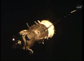 Sojuz TMA-13M sa blíži k Medzinárodnej vesmírnej stanici