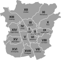 Grazi ringkondade jaotuse kaart