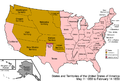 Territorial evolution of the United States (1858-1859)