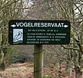 De Famberhorst is een erkend vogelreservaat.